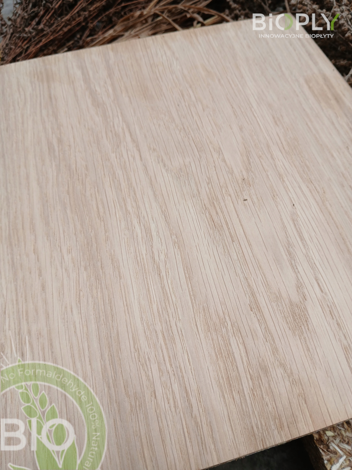 Front meblowy fornirowany 100% naturalny 100x100, 19mm Bioply Eko BIO