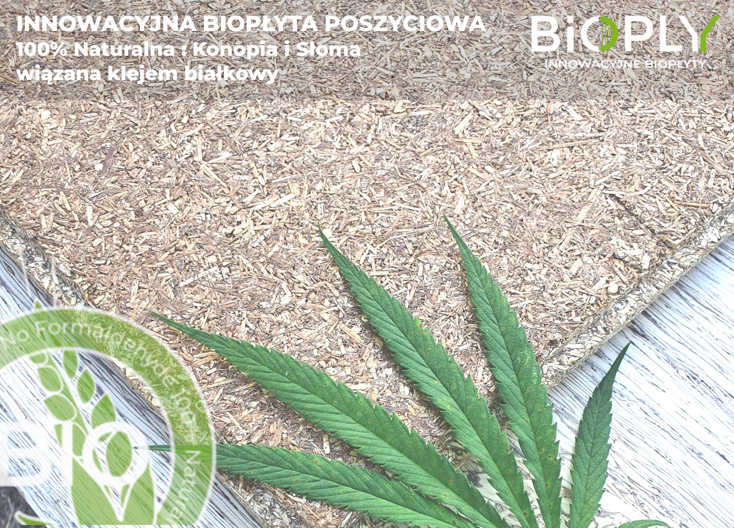 płyta budowlana 100% BIO EKO Bioply - zdjęcie 2